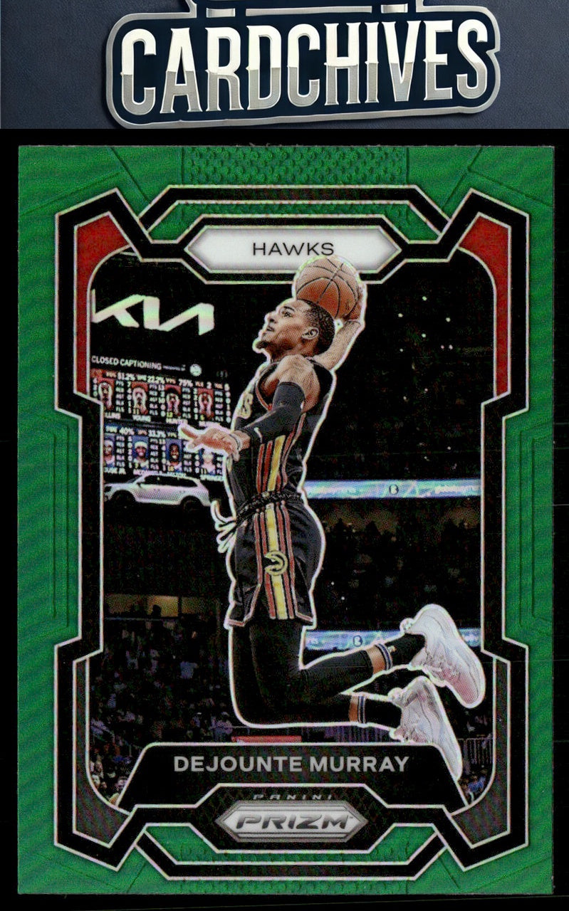Dejounte Murray 2023-24 Panini Prizm #112 Prizms Green