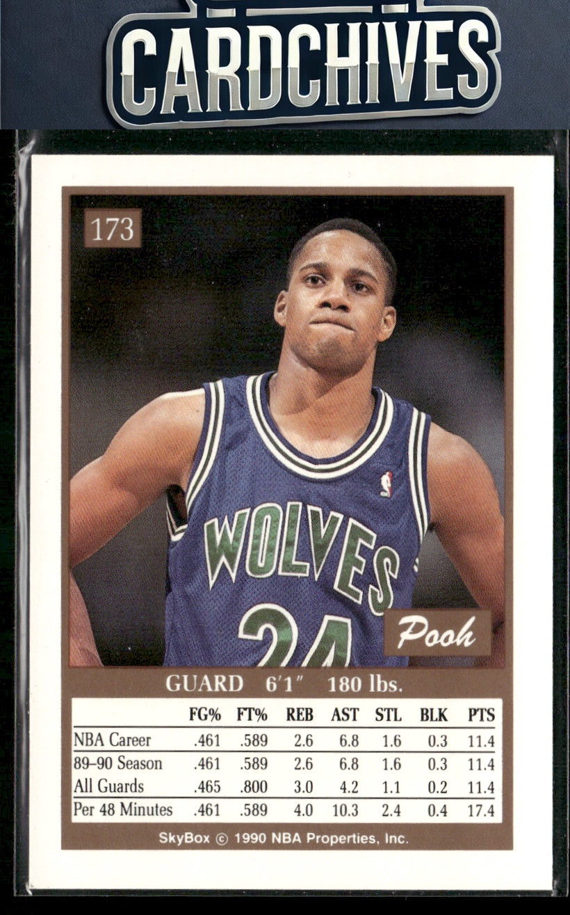 Jerome Richardson 1990-91 SkyBox #173 Rookie RC