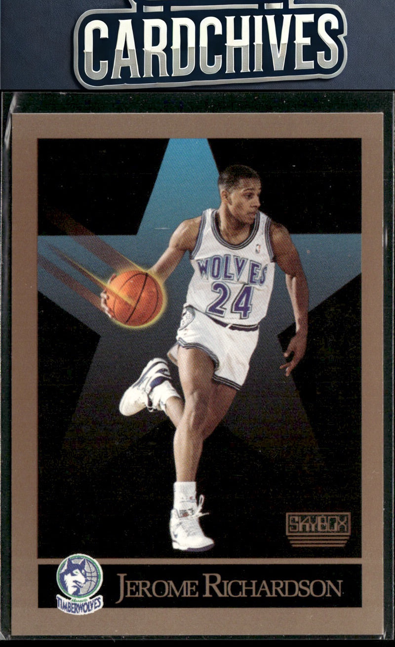 Jerome Richardson 1990-91 SkyBox #173 Rookie