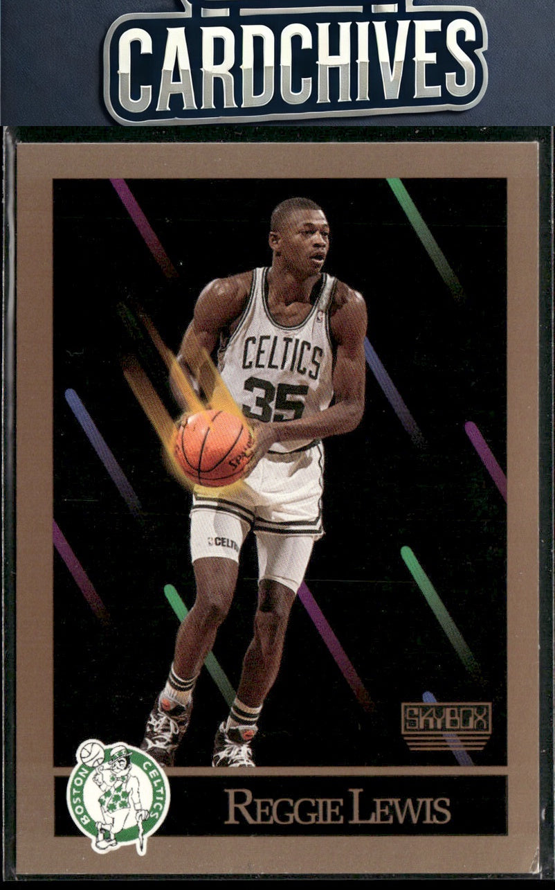 Reggie Lewis 1990-91 SkyBox #18