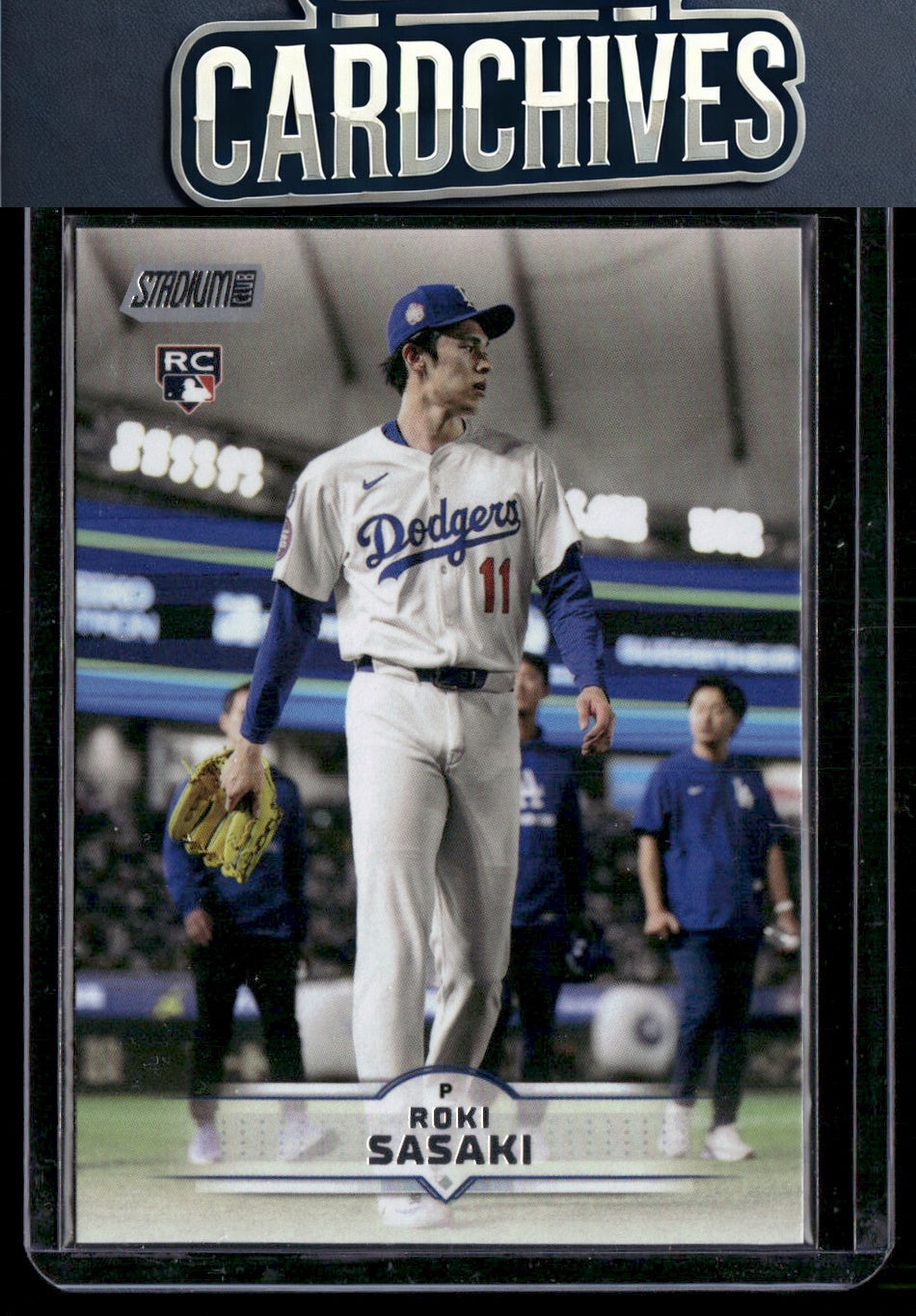 Roki Sasaki 2025 Stadium Club #187 Rookie RC