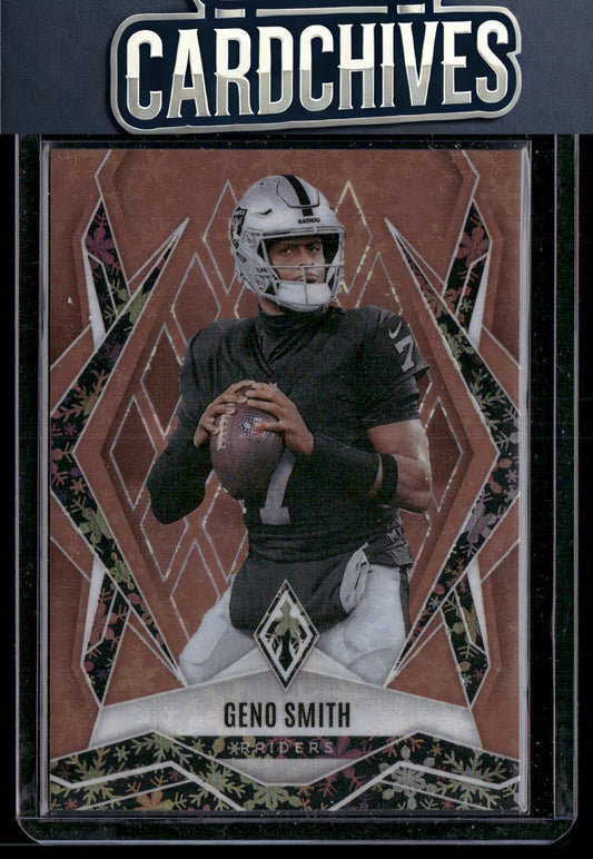 Geno Smith 2025 Panini Phoenix #78 Bronze Winter Prizm #/50 SN