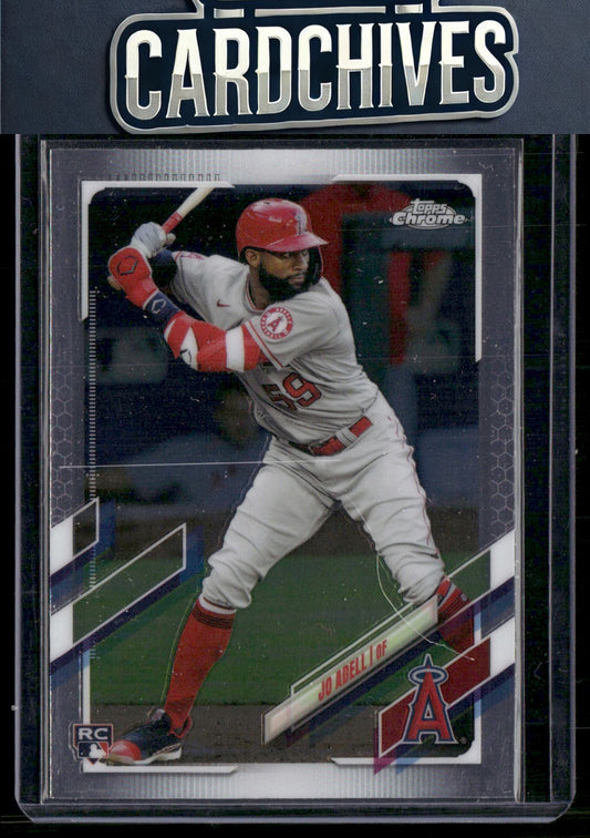 Jo Adell 2021 Topps Chrome #142 Rookie RC