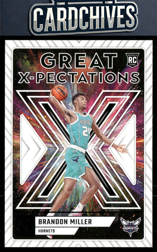 Brandon Miller 2023-24 Donruss #2 Great X-Pectations