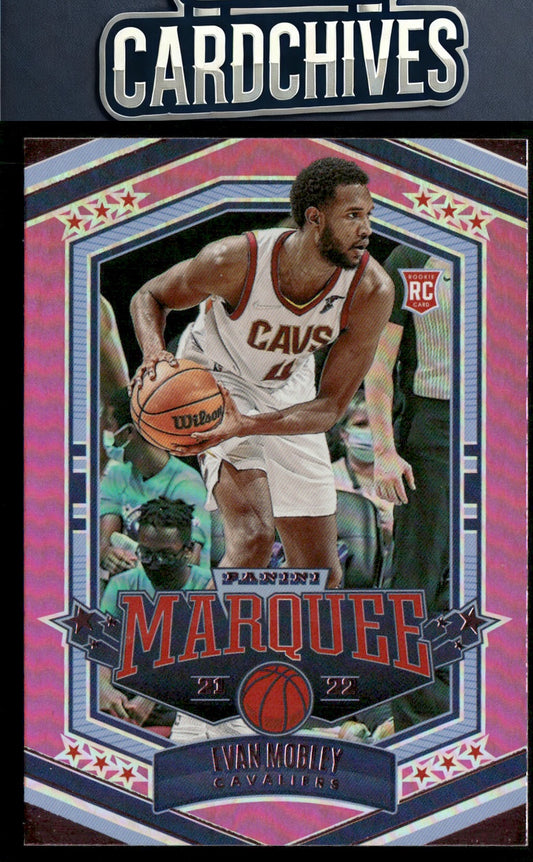 Evan Mobley 2021-22 Panini Chronicles #368 Pink