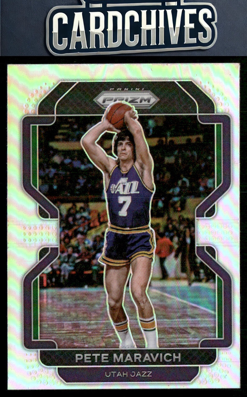 Pete Maravich 2021-22 Panini Prizm #261 Silver