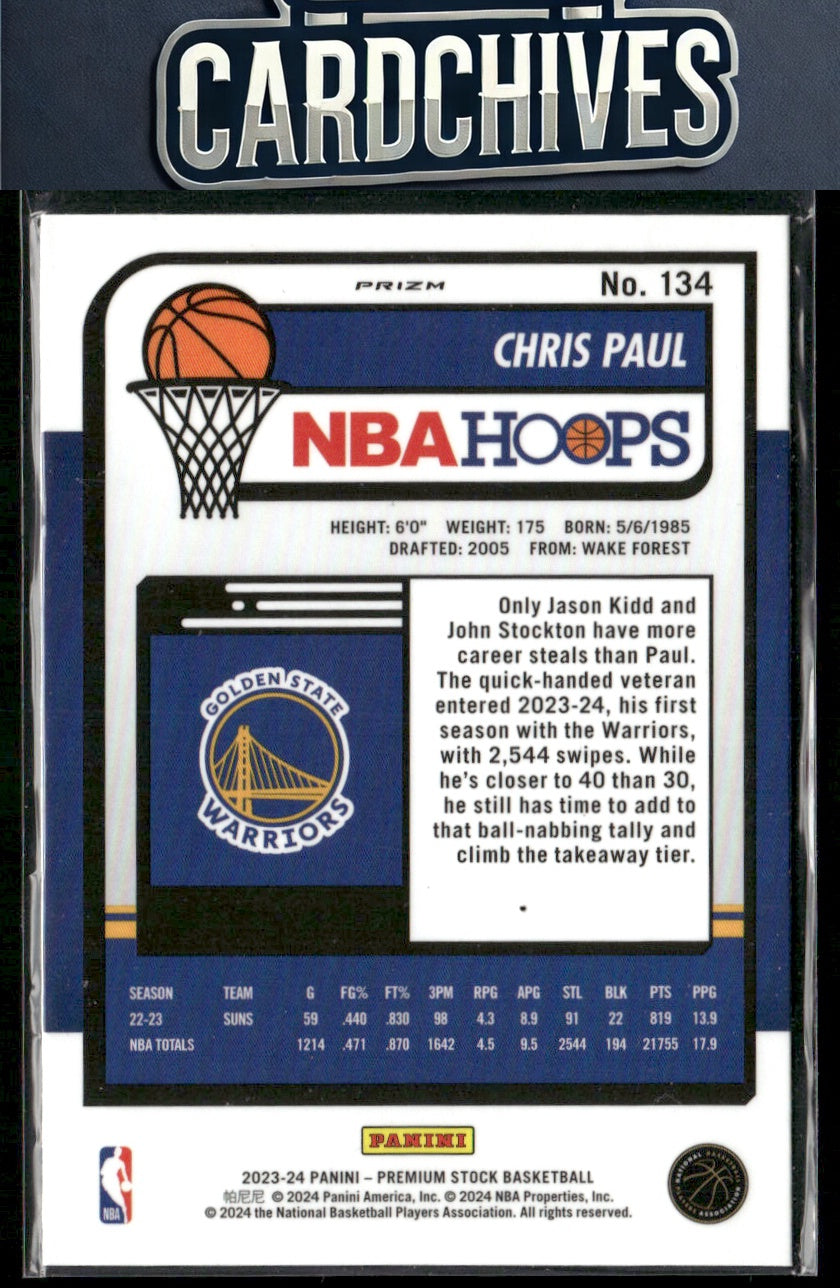 Chris Paul 2023-24 Hoops Premium Stock #134 Premium