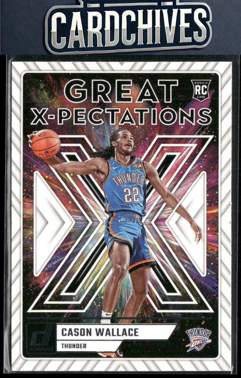 Cason Wallace 2023-24 Donruss #18 Great X-Pectations