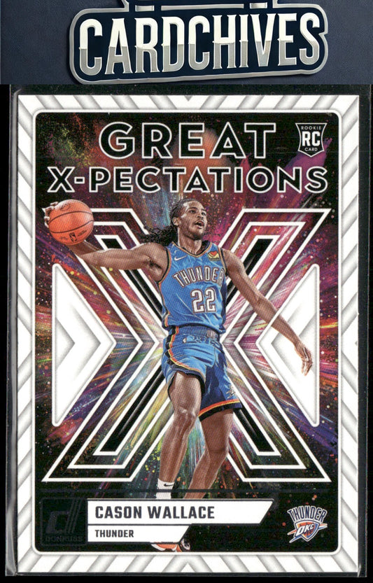 Cason Wallace 2023-24 Donruss #18 Great X-Pectations