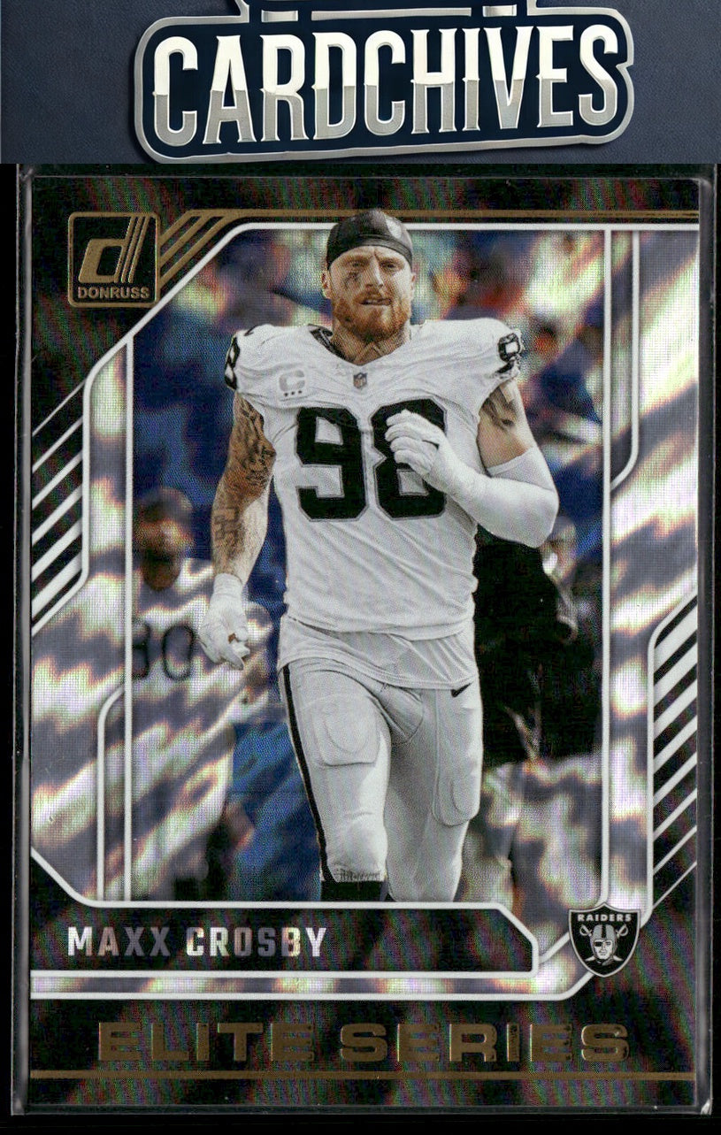Maxx Crosby 2024 Donruss #14 Elite Series