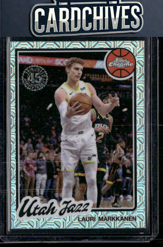 Lauri Markkanen 2025-26 Topps #TC-UZ 1980-81 Topps Chrome Basketball