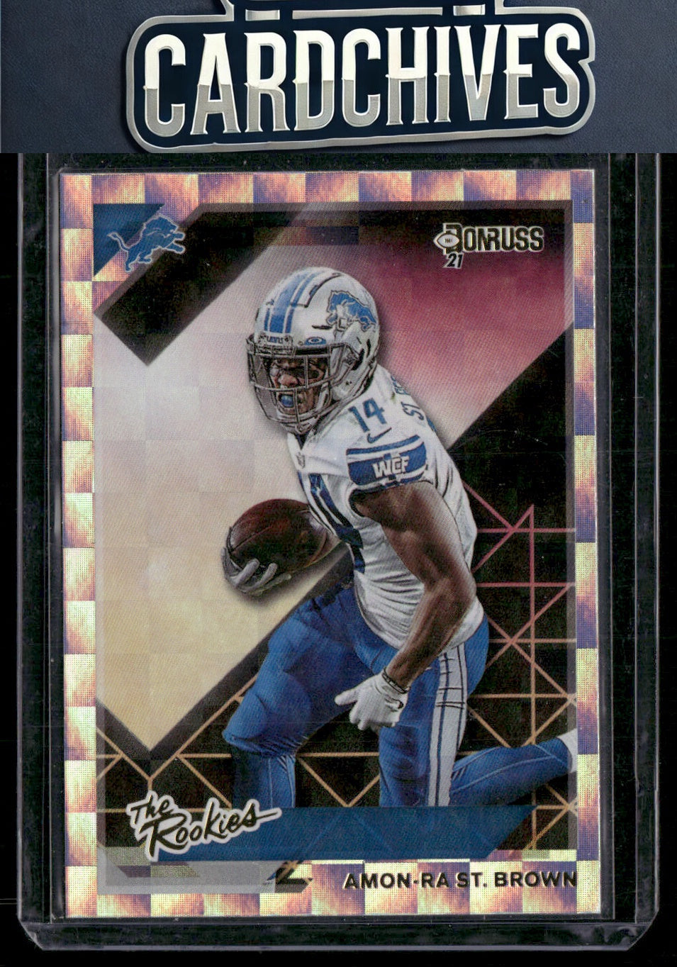 Amon-Ra St. Brown 2021 Donruss #TR-ASB The Rookies