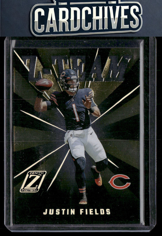 Justin Fields 2022 Zenith #ZT-12 Z-Team