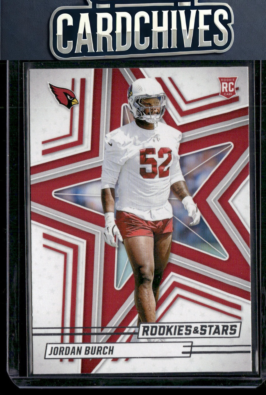 Jordan Burch 2025 Panini Rookies & Stars #143 Rookie RC