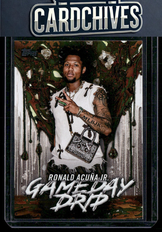 Ronald Acuna Jr. 2026 Topps #GD-6 Gameday Drip