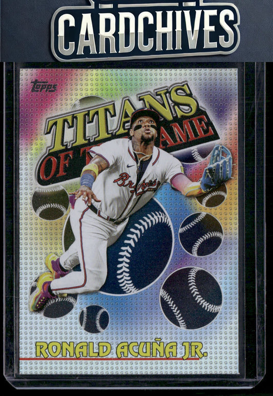 Ronald Acuña Jr. 2026 Topps #TOG-7 Titans of the Game