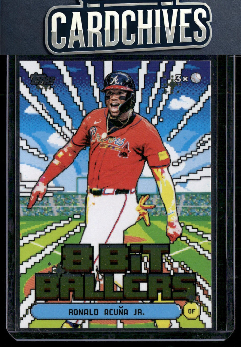 Ronald Acuna Jr. 2026 Topps #8B-9 8 Bit Ballers