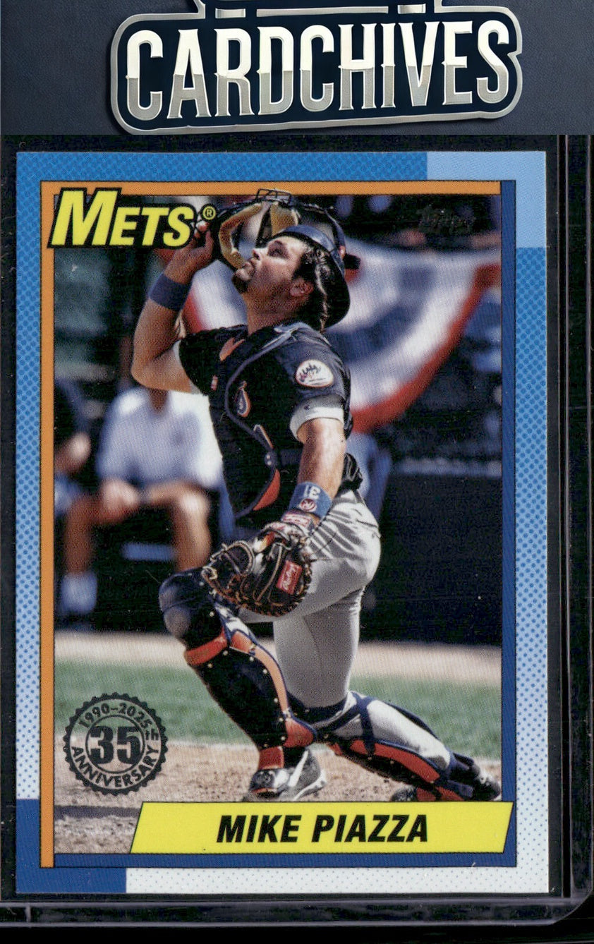 Mike Piazza 2025 Topps #T90-54 1990 Topps Baseball 35th Anniversary (Series One)