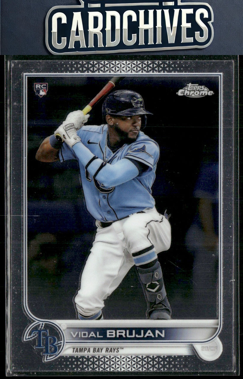 Vidal Brujan 2022 Topps Chrome #134 Rookie RC