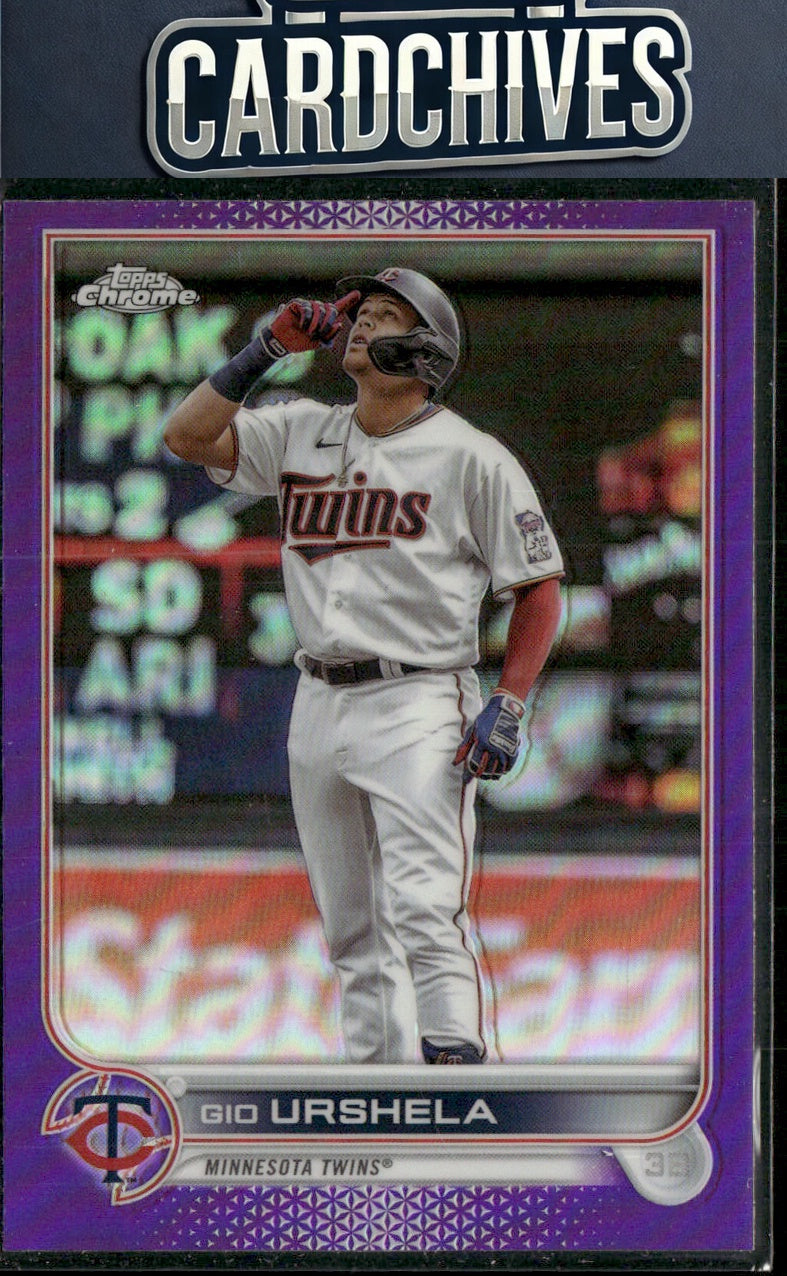 Gio Urshela 2022 Topps Update #US130 Purple