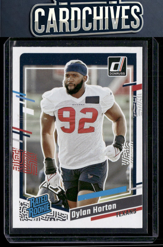 Dylan Horton 2023 Donruss #340 Rookie RC