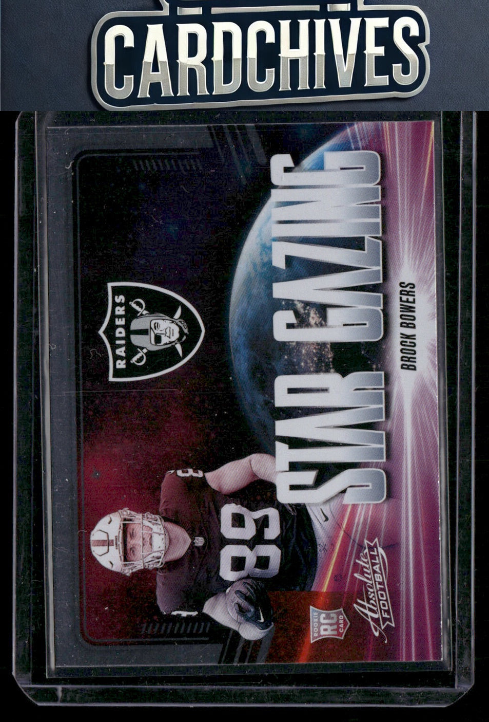 Brock Bowers 2024 Panini Absolute #SG-BBS Star Gazing