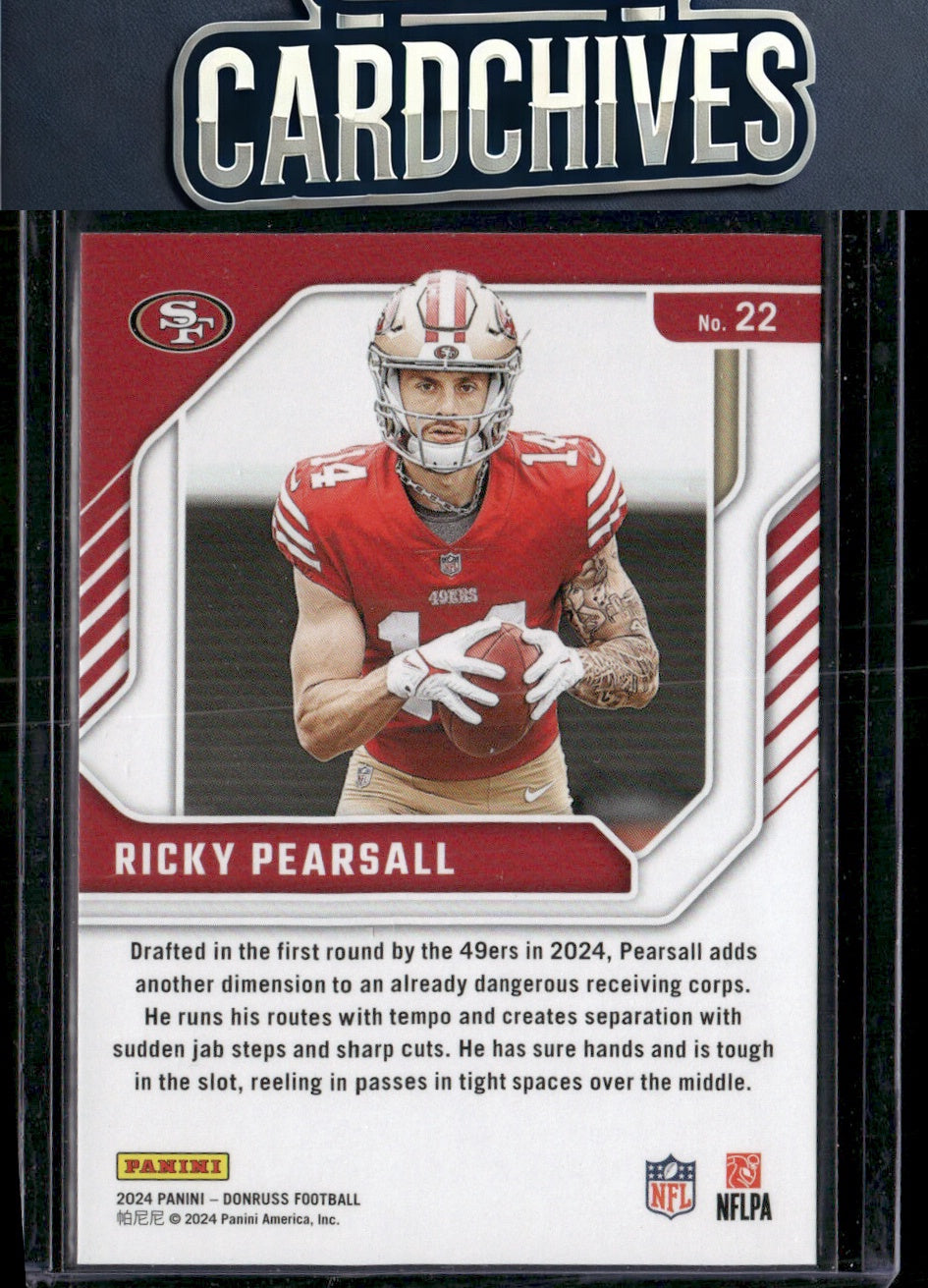 Ricky Pearsall 2024 Donruss #22 Elite Series Rookies