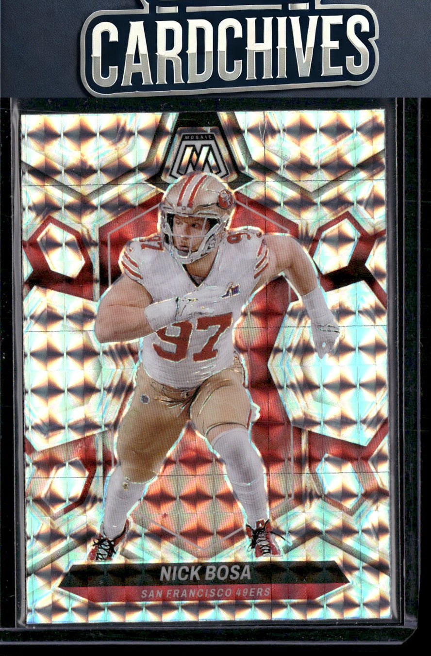 Nick Bosa 2024 Panini Mosaic #195 Mosaic