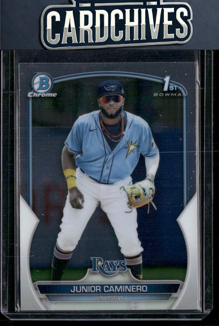Junior Caminero 2023 Bowman #BCP-61 Chrome Prospects