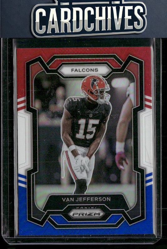 Van Jefferson 2023 Panini Prizm - Red White and Blue #171