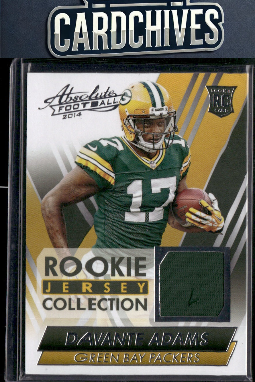 Davante Adams 2014 Panini Absolute - Rookie Jersey Collection #DA MEM