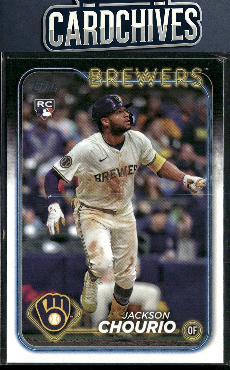 Jackson Chourio 2024 Topps Update #US240 Rookie RC