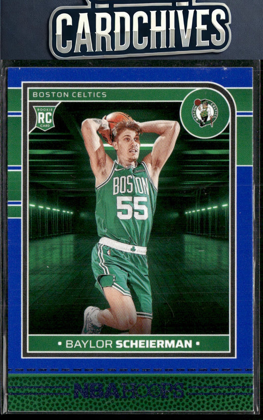 Baylor Scheierman 2024-25 Hoops #260 Blue Rookie RC