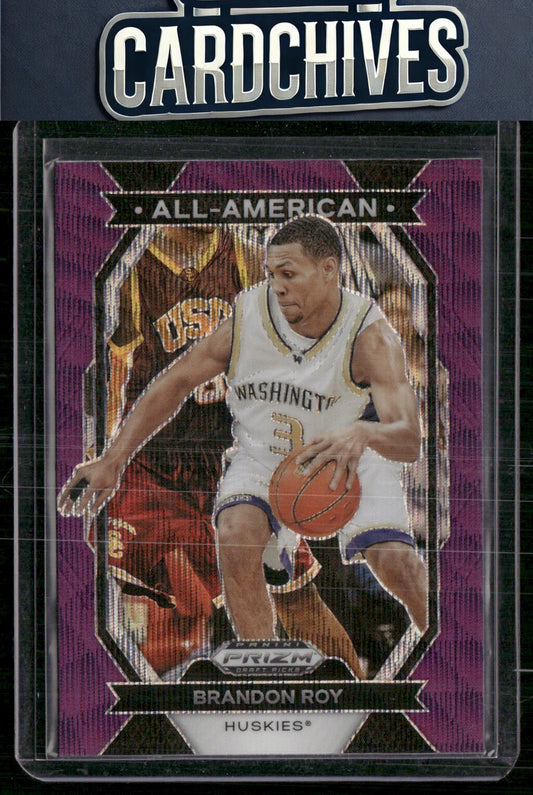 Brandon Roy 2024 Panini Prizm Draft Picks #4 All-American Prizms Purple Wave