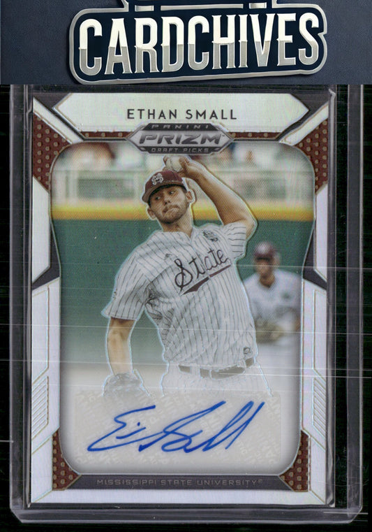 Ethan Small 2019 Panini Prizm Draft Picks #54 Autographs Prizms Auto AU