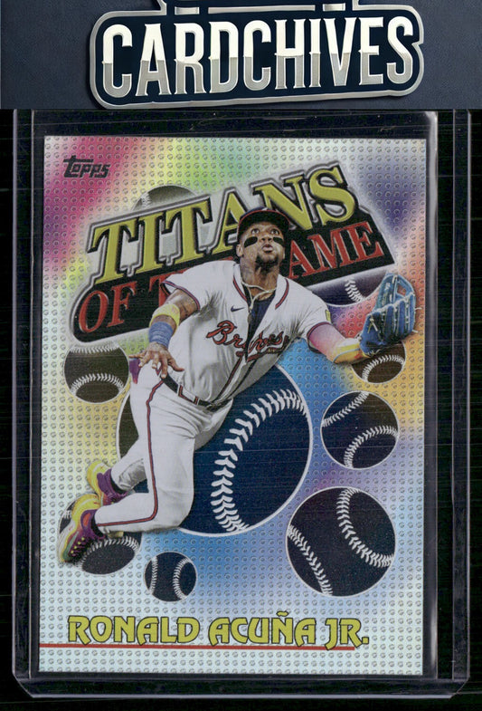 Ronald Acuña Jr. 2026 Topps #TOG-7 Titans of the Game