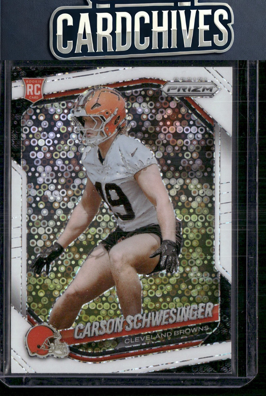 Carson Schwesinger 2025 Panini Prizm #384 No Huddle