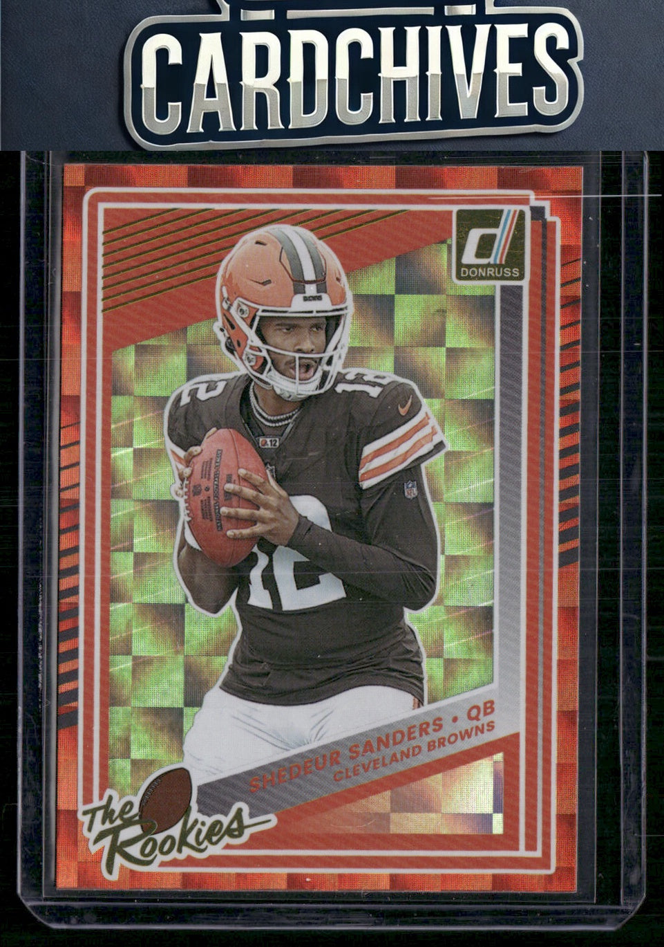 Shedeur Sanders 2025 Donruss #5 The Rookies