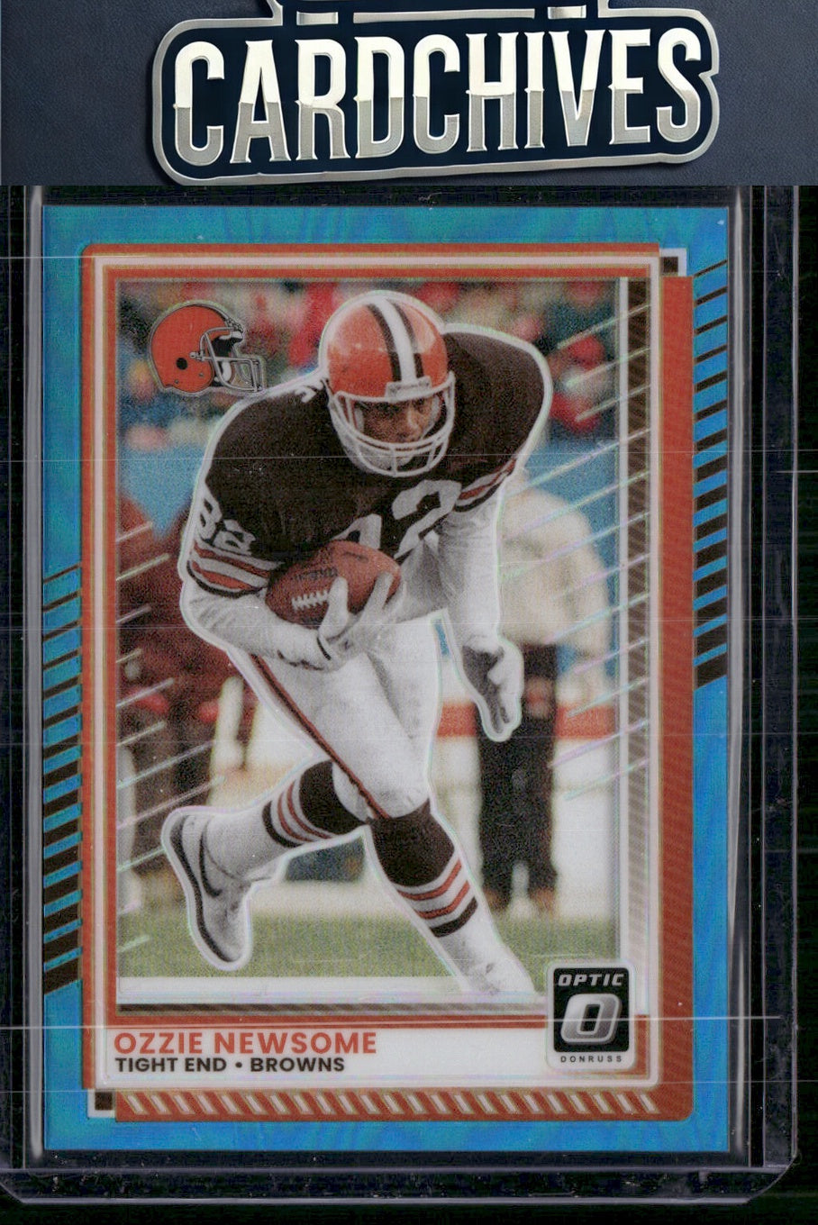 Ozzie Newsome 2025 Donruss Optic #52 Aqua #/349 SN