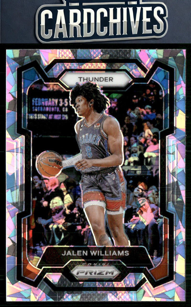 Jalen Williams 2023-24 Panini Prizm #19 Prizms Ice