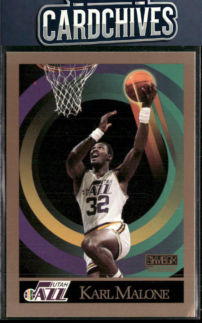 Karl Malone 1990-91 SkyBox #282