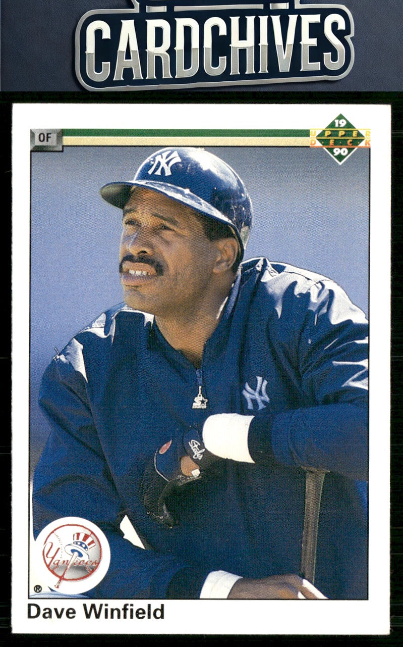Dave Winfield 1990 Upper Deck #337