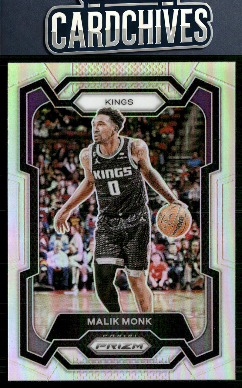 Malik Monk 2023-24 Panini Prizm #71 Prizms Silver