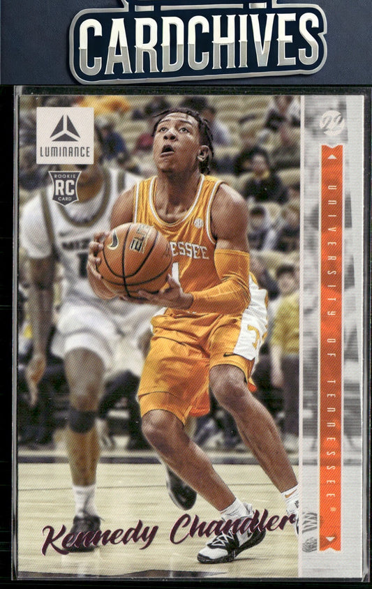 Kennedy Chandler 2022 Panini Chronicles Draft Picks #42 Luminance Pink