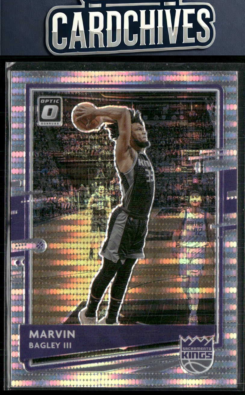 Marvin Bagley III 2020-21 Donruss Optic #47 Silver Pulsar