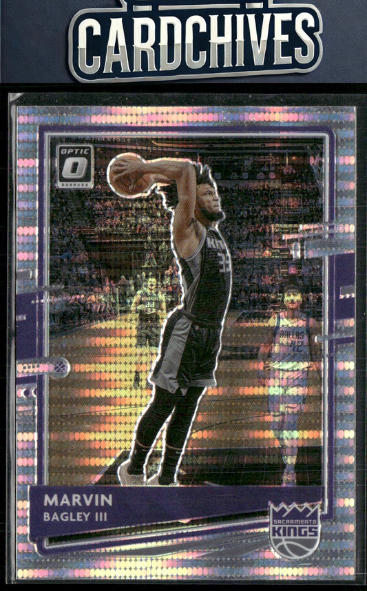 Marvin Bagley III 2020-21 Donruss Optic #47 Silver Pulsar