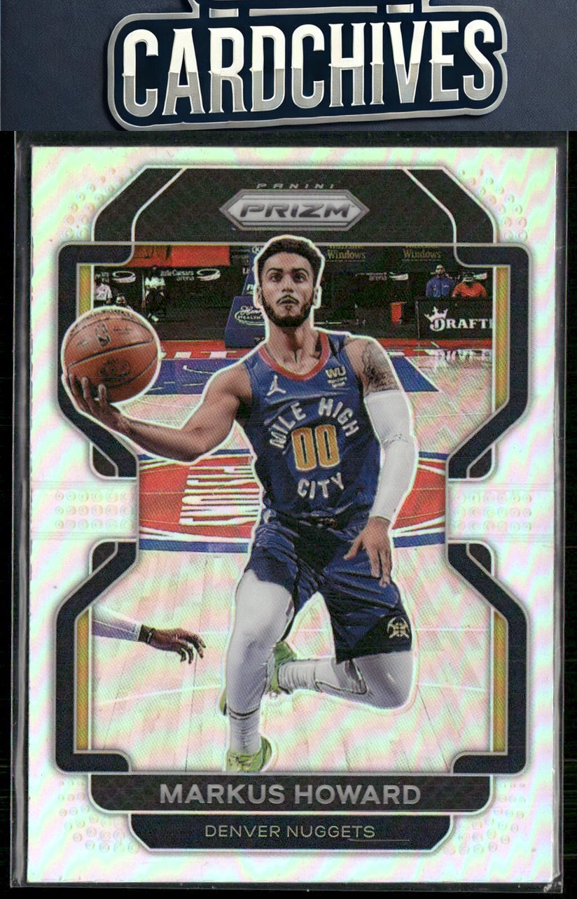 Markus Howard 2021-22 Panini Prizm #218 Silver