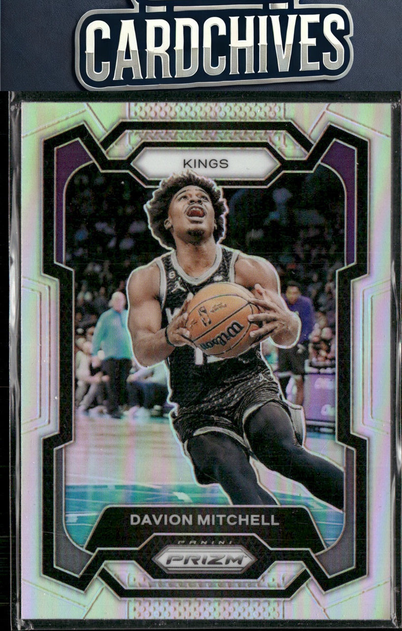 Davion Mitchell 2023-24 Panini Prizm #227 Prizms Silver