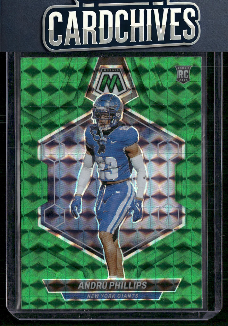Andru Phillips 2024 Panini Mosaic #362 Mosaic Green