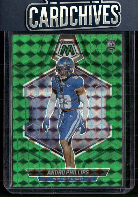 Andru Phillips 2024 Panini Mosaic #362 Mosaic Green